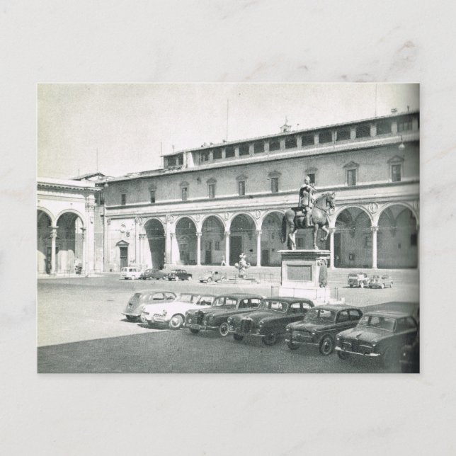 Firenze,Florence, S.Annuziata Postcard (Front)