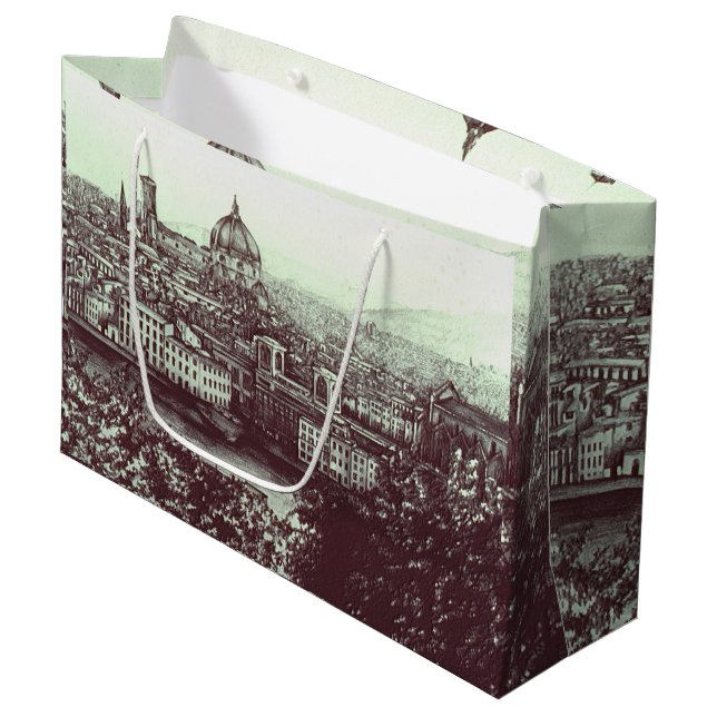 Firenze Large Gift Bag (Front Angled)