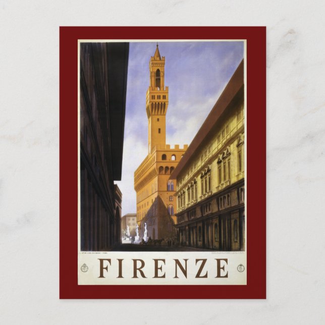 Firenze Postcard (Front)