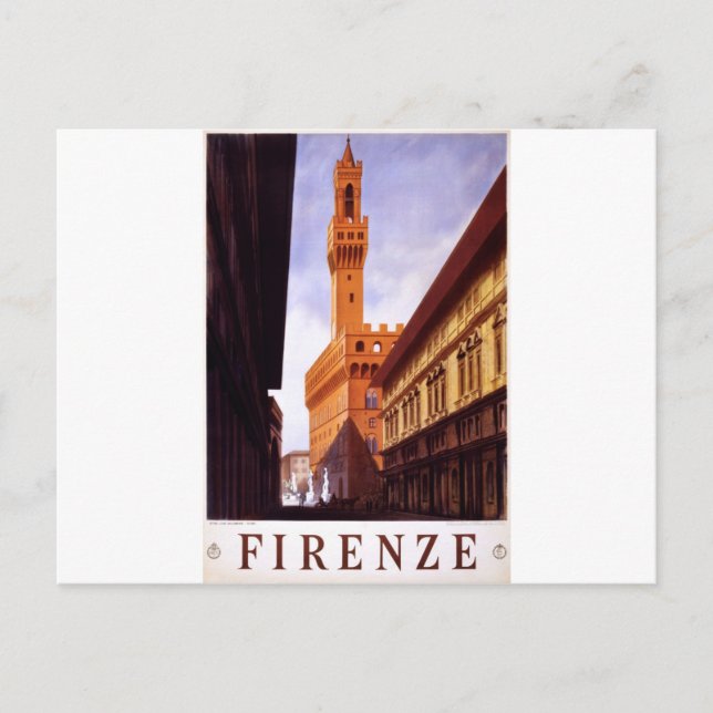 Firenze Postcard (Front)