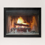 Fireplace 16" x 20" Jigsaw Puzzle with Gift Box<br><div class="desc">A roaring fire in a home fireplace to help you stay warm in your home during the winter months and putting this puzzle together will work wonders on your sou. This hearth brings warmth to your heart and soul and conjures up lot of warm feelings and ideas. This is a...</div>