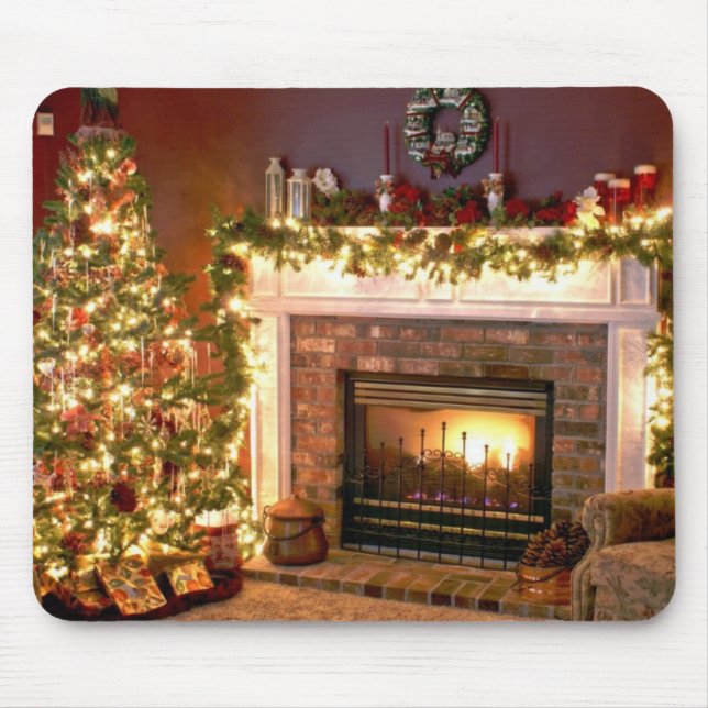 Fireplace 2 mouse pad (Front)