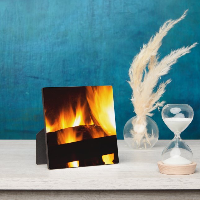 Fireplace at home plaque (Insitu)
