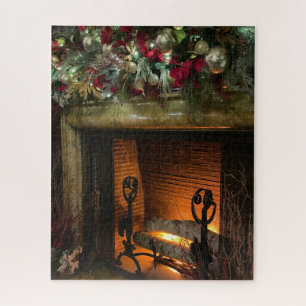Fireplace Christmas Jigsaw Puzzle