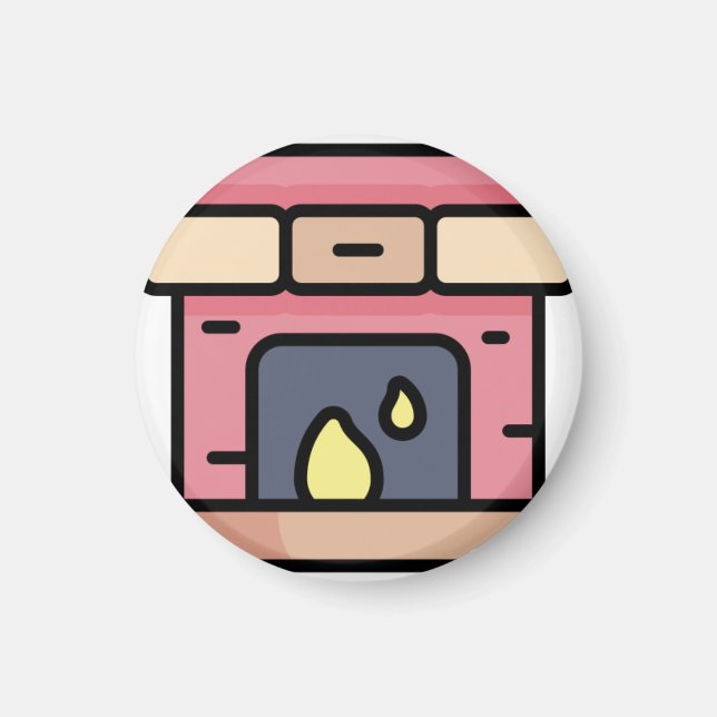 fireplace magnet (Front)