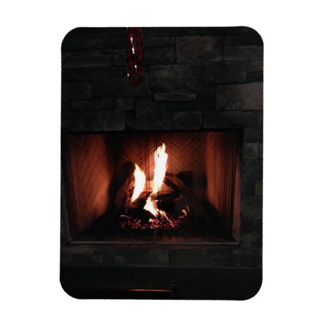 Fireplace Magnet (Vertical)