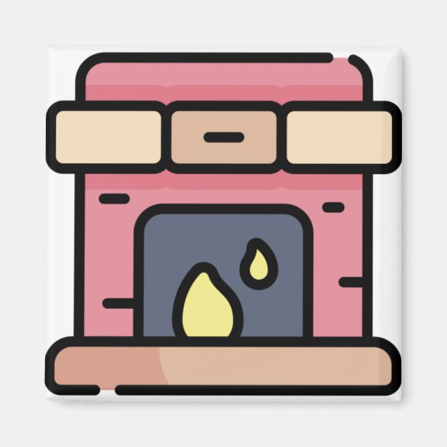 fireplace magnet (Front)