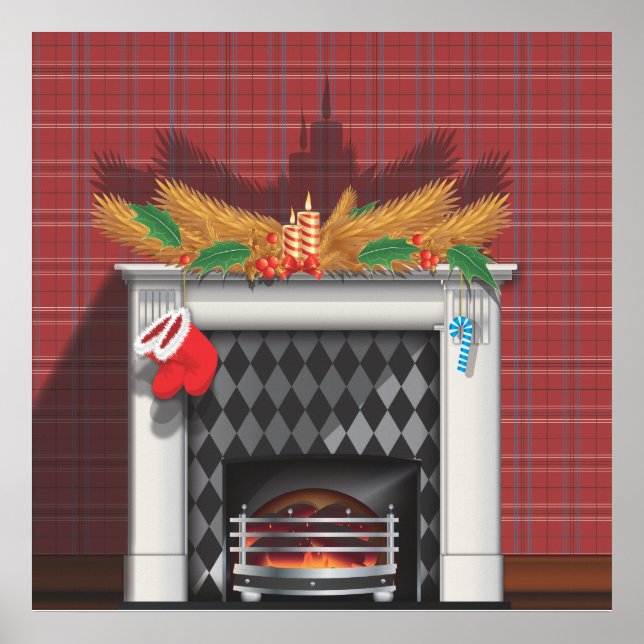fireplace poster (Front)