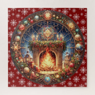 Fireplace Round Puzzle