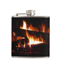 Fireplace Warm Winter Scene Photography
