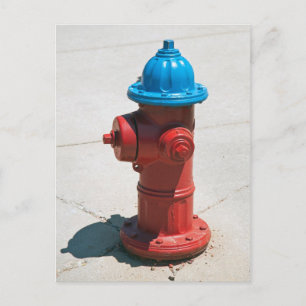 FIREPLUG POSTCARD
