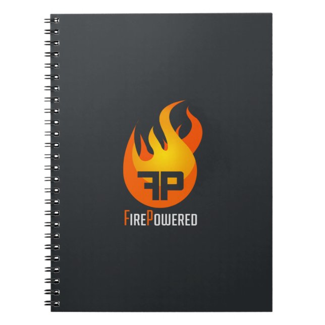 FirePowered Logo Notebook (Front)