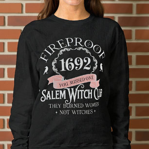 Fireproof Salem Witch Club Halloween Sweatshirt