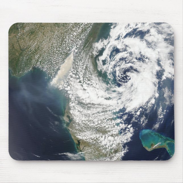 Fires and smoke in Georgia and Florida Mouse Pad (Front)