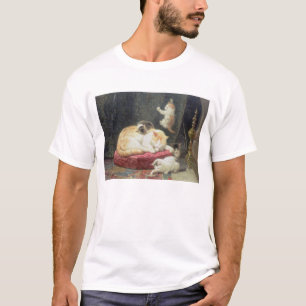 Fireside Bliss (oil on panel) T-Shirt