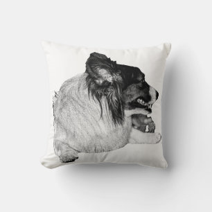 Fireside Evenings with Corgi Calm Cushion