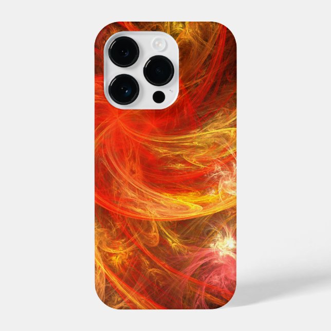 Firestorm Abstract Art iPhone Case (Back)