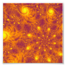 Firestorm Abstract Art Photo Print