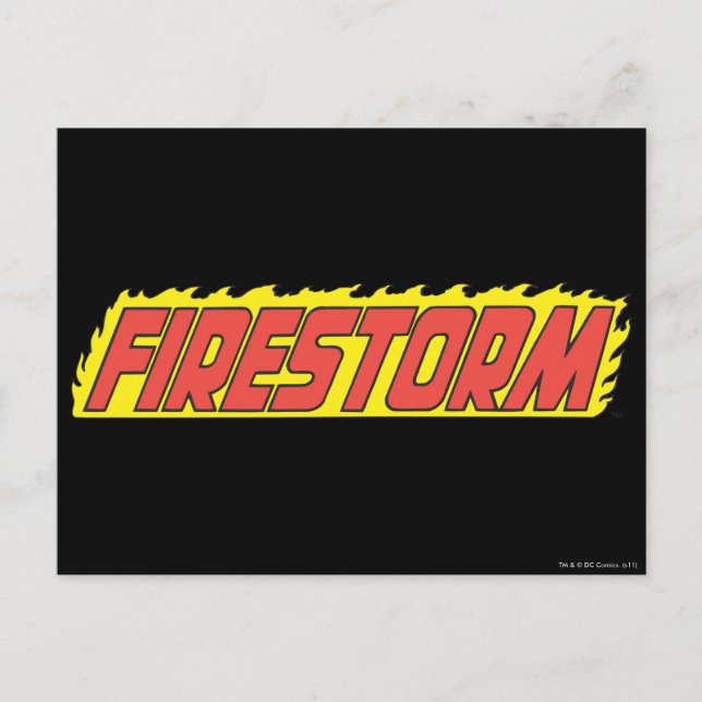 Firestorm Logo Postcard (Front)