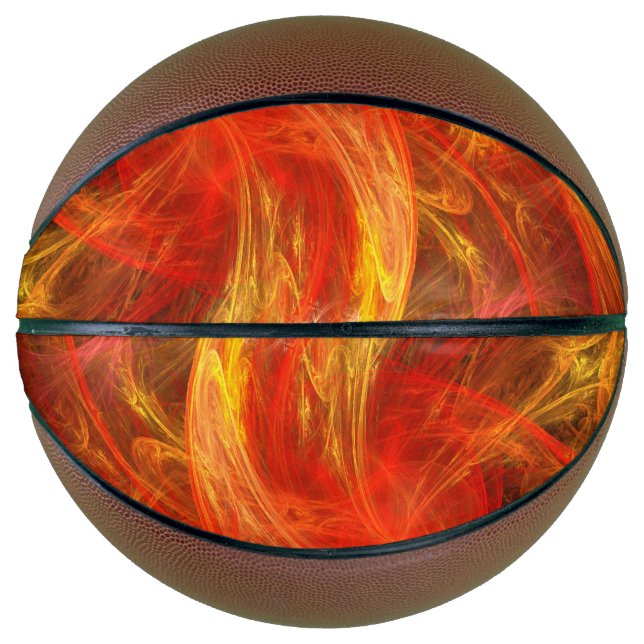 Firestorm Nova Abstract Art Basketball (Front)