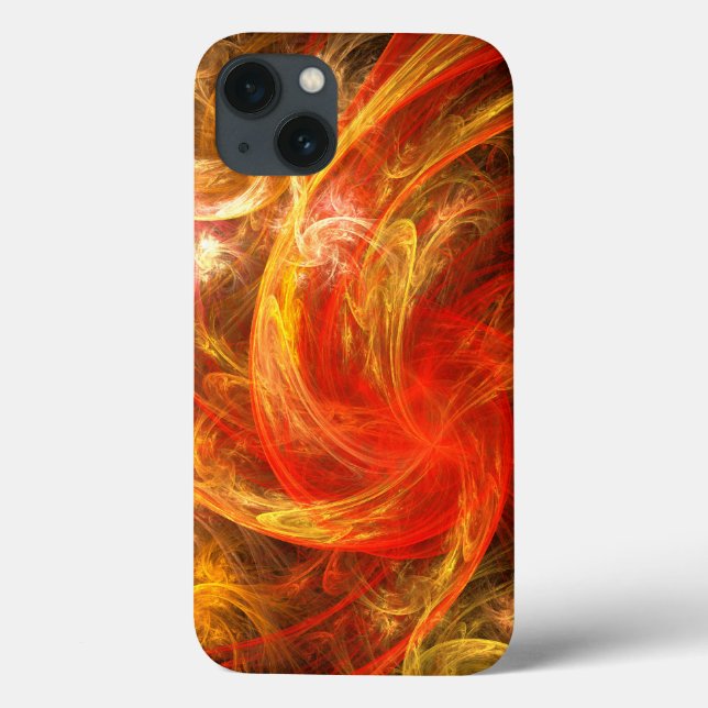 Firestorm Nova Abstract Art Case-Mate iPhone Case (Back)