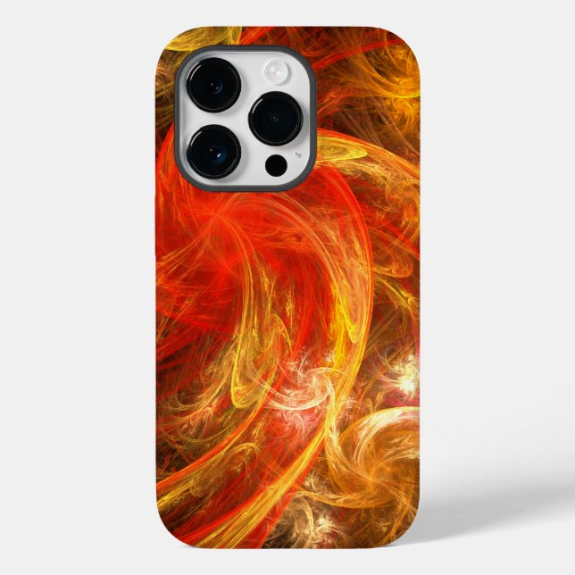 Firestorm Nova Abstract Art Case-Mate iPhone Case (Back)