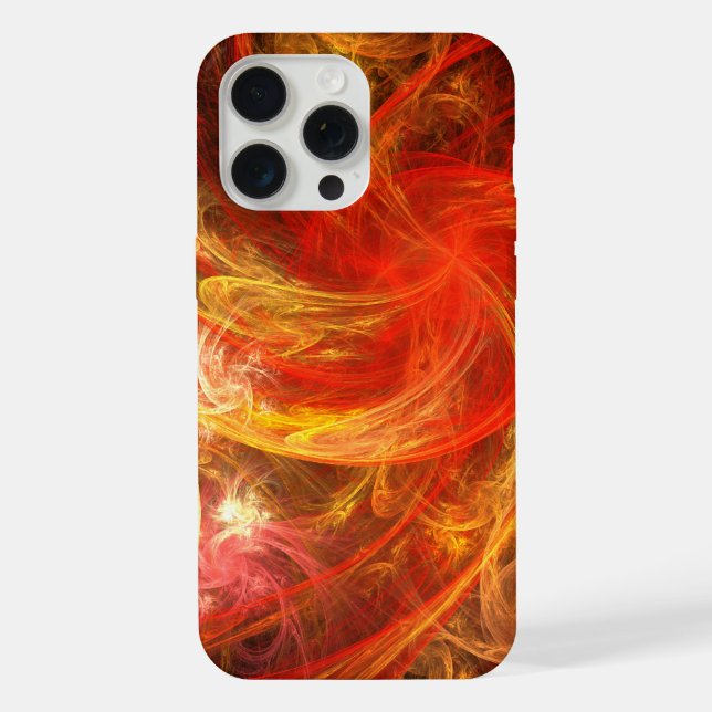 Firestorm Nova Abstract Art iPhone Case (Back)