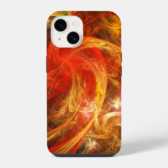 Firestorm Nova Abstract Art iPhone Case (Back)