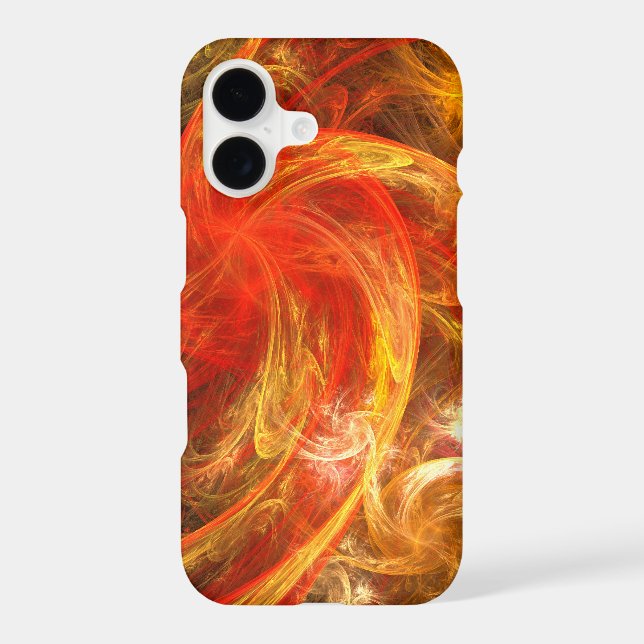 Firestorm Nova Abstract Art Matte Samsung Galaxy Case (Back)