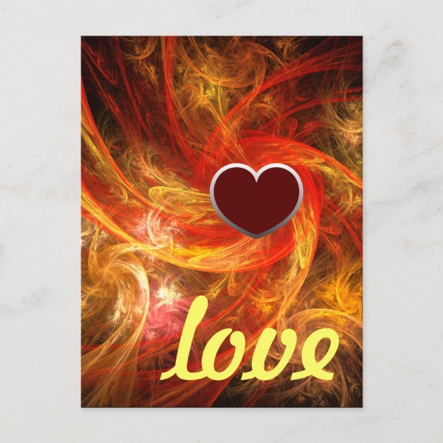Firestorm Nova Love Postcard (Front)