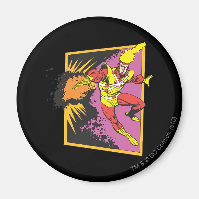 Firestorm Strikes Magnet (Front)