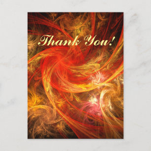 Firestorm Thank You Postcard
