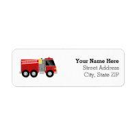 Firetruck Firefighter Birthday Party