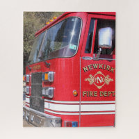 Firetruck Jigsaw Puzzle