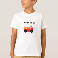 "Firetruck" Personalised T-Shirt