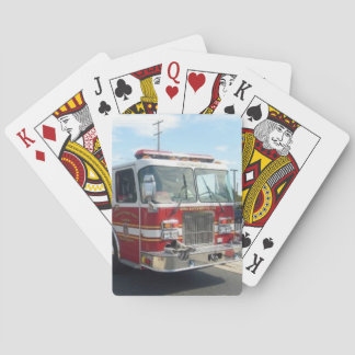 FIRETRUCK PLAYING CARDS