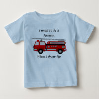 Firetruck Romper for Boys