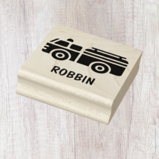 Firetruck Stamp