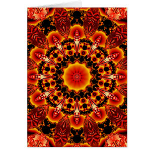 Firewalk Mandala, Abstract Spiritual Quest