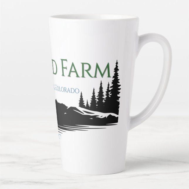 Fireweed Farm Latte mug (Whisper Creek) (Right)