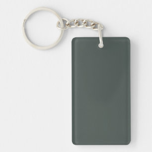 Fireweed & Mountains - Latouche, Alaska Key Ring