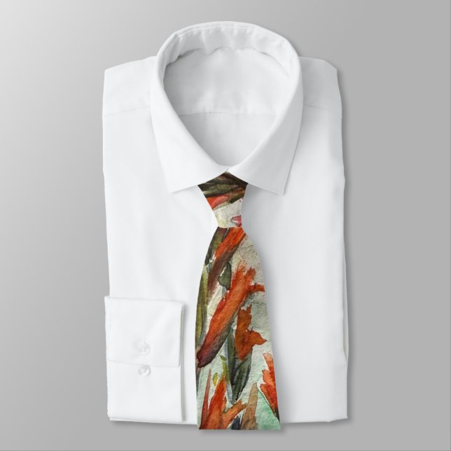 Fireweed Neck Tie (Tied)
