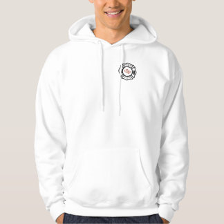FireWife with Maltese Cross Heart Centre Hoodie