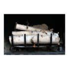 Firewood In The Hearth Poster