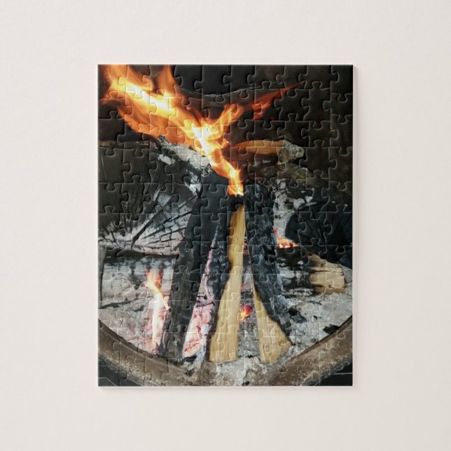 Firewood Jigsaw Puzzle (Vertical)