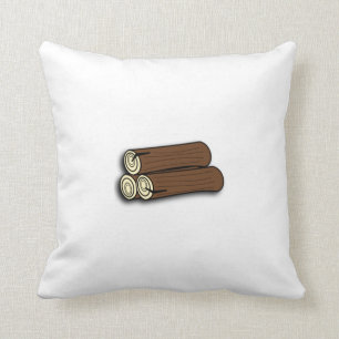 Firewood Logs Cushion