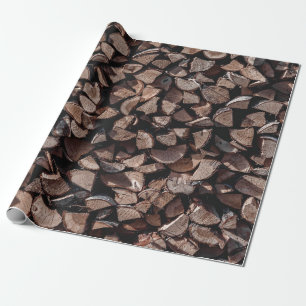 Firewood lot wrapping paper