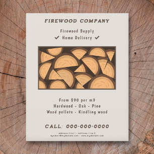 Firewood Supply & Delivery Flyer