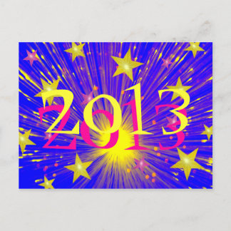 Firework '2013' postcard
