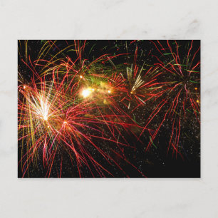 Firework 33 holiday postcard